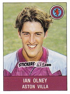 Sticker Ian Olney - UK Football 1990-1991 n. 41 - Panini