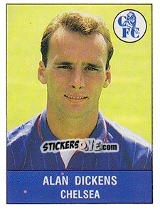 Cromo Alan Dickens - UK Football 1990-1991 - Panini