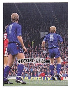 Sticker Action (puzzle 1) - UK Football 1990-1991 n. 53 - Panini