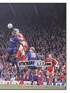 Sticker Action (puzzle 2) - UK Football 1990-1991 n. 54 - Panini