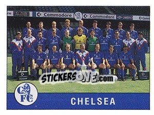 Sticker Team - UK Football 1990-1991 n. 55 - Panini