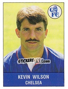 Sticker Kevin Wilson - UK Football 1990-1991 n. 60 - Panini