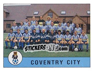 Sticker Team - UK Football 1990-1991 - Panini