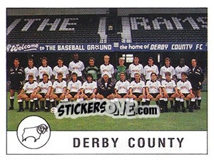 Sticker Team - UK Football 1990-1991 n. 106 - Panini