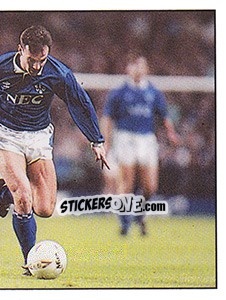 Sticker Action (puzzle 2) - UK Football 1990-1991 - Panini