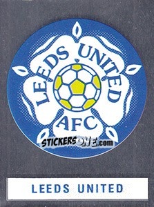 Sticker Badge - UK Football 1990-1991 n. 129 - Panini