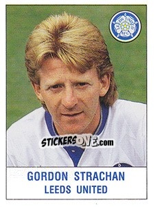 Figurina Gordon Strachan - UK Football 1990-1991 - Panini
