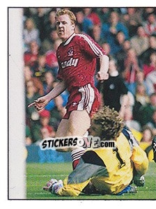 Sticker Action (puzzle 1) - UK Football 1990-1991 n. 155 - Panini