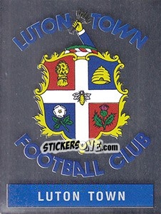 Sticker Badge - UK Football 1990-1991 - Panini