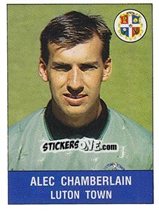Sticker Alec Chamberlain - UK Football 1990-1991 - Panini