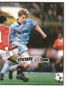 Sticker Action (puzzle 2) - UK Football 1990-1991 n. 190 - Panini