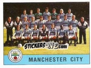 Sticker Team - UK Football 1990-1991 - Panini