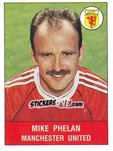 Sticker Terry Phelan - UK Football 1990-1991 - Panini