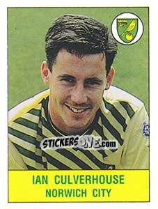 Sticker Ian Culverhouse - UK Football 1990-1991 - Panini