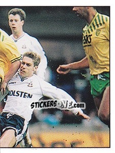 Sticker Action (puzzle 2) - UK Football 1990-1991 - Panini