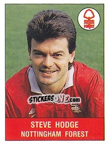 Sticker Steve Hodge - UK Football 1990-1991 n. 239 - Panini