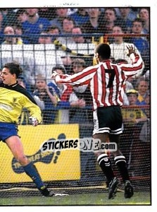 Sticker Action (puzzle 2) - UK Football 1990-1991 n. 292 - Panini