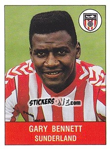 Sticker Gary Bennett - UK Football 1990-1991 n. 303 - Panini