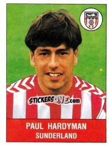 Cromo Paul Hardyman - UK Football 1990-1991 n. 306 - Panini