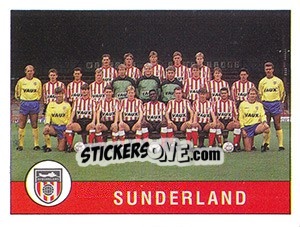 Sticker Team - UK Football 1990-1991 - Panini