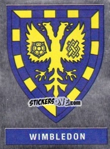 Sticker Badge - UK Football 1990-1991 - Panini