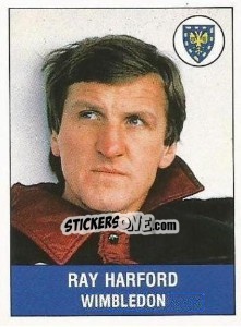 Sticker Ray Harford - UK Football 1990-1991 n. 334 - Panini