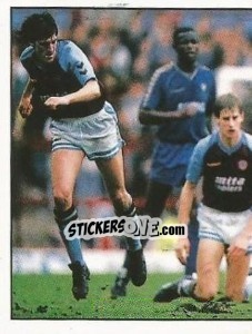 Sticker Action (puzzle 1) - UK Football 1990-1991 - Panini