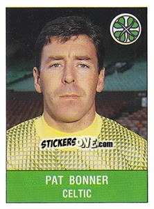 Figurina Pat Bonner - UK Football 1990-1991 - Panini
