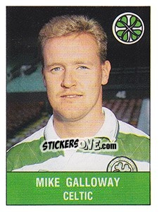 Sticker Mike Galloway - UK Football 1990-1991 n. 379 - Panini