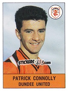 Sticker Patrick Connolly - UK Football 1990-1991 n. 398 - Panini