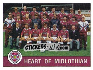 Sticker Team - UK Football 1990-1991 - Panini