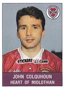 Sticker John Colquhoun - UK Football 1990-1991 n. 433 - Panini