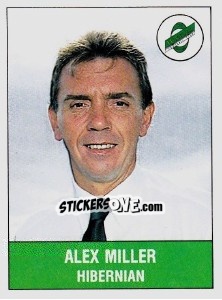 Sticker Alex Miller - UK Football 1990-1991 - Panini