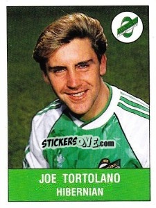 Cromo Joe Tortolano - UK Football 1990-1991 - Panini