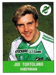 Sticker Joe Tortolano - UK Football 1990-1991 n. 442 - Panini