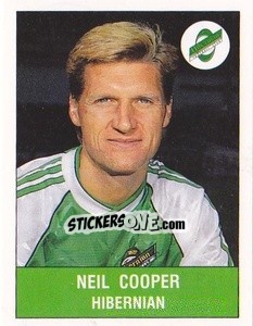 Sticker Neil Cooper - UK Football 1990-1991 n. 443 - Panini
