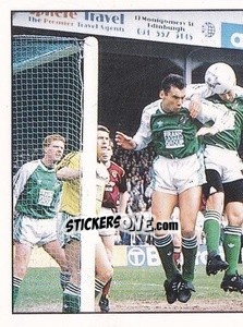 Sticker Action (puzzle 1) - UK Football 1990-1991 n. 444 - Panini