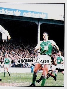 Sticker Action (puzzle 2) - UK Football 1990-1991 n. 445 - Panini