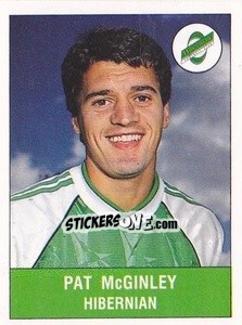 Sticker Pat McGinley - UK Football 1990-1991 - Panini