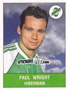 Sticker Paul Wright - UK Football 1990-1991 n. 449 - Panini