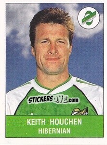 Sticker Keith Houchen - UK Football 1990-1991 - Panini