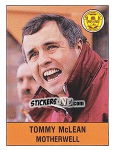 Sticker Tommy McLean - UK Football 1990-1991 n. 453 - Panini