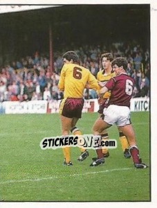 Figurina Action (puzzle 2) - UK Football 1990-1991 n. 462 - Panini