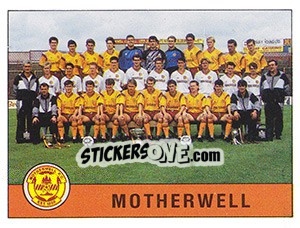 Sticker Team - UK Football 1990-1991 - Panini