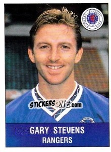 Sticker Gary Stevens - UK Football 1990-1991 n. 472 - Panini