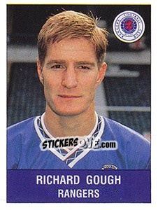 Sticker Richard Gough - UK Football 1990-1991 n. 474 - Panini