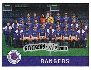 Figurina Team - UK Football 1990-1991 - Panini