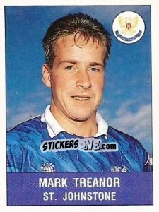 Sticker Mark Treanor - UK Football 1990-1991 n. 489 - Panini