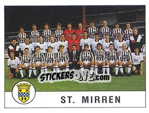 Sticker Team - UK Football 1990-1991 - Panini