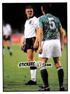 Sticker Paul Gascoigne - UK Football 1990-1991 n. 524 - Panini